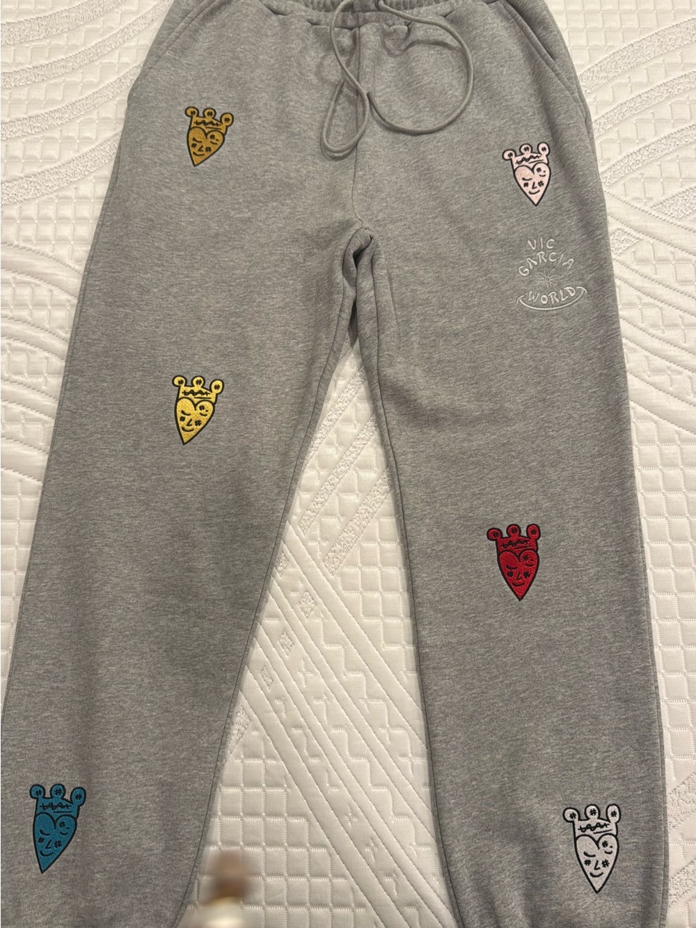 Men’s joggers Vic garcia world Gray